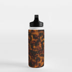 Tortoiseshell amber pattern  Water Bottle Gallery Image 3