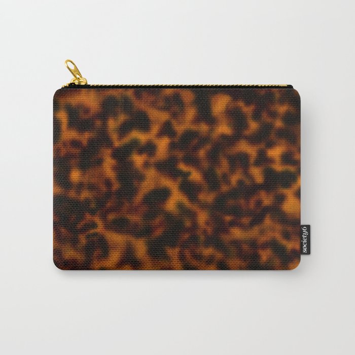 Tortoiseshell amber pattern  Carry All Pouch Gallery Image 1