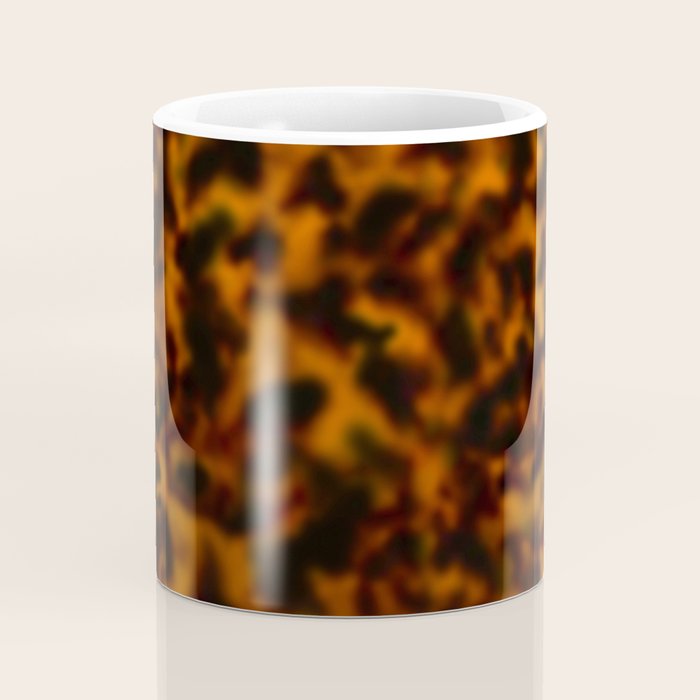 Tortoiseshell amber pattern  Coffee Mug Gallery Image 4