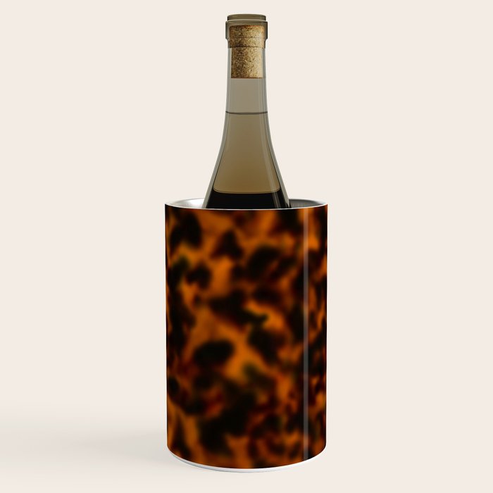 Tortoiseshell amber pattern  Wine Chiller Gallery Image 1