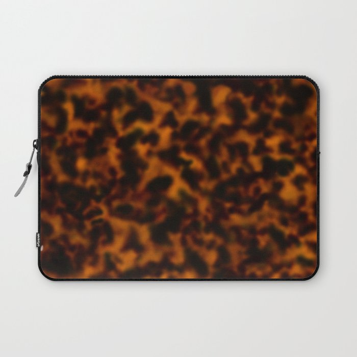 Tortoiseshell amber pattern  Laptop Sleeve Gallery Image 1