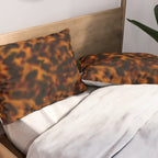 Tortoiseshell amber pattern  Pillow Sham Gallery Image 2
