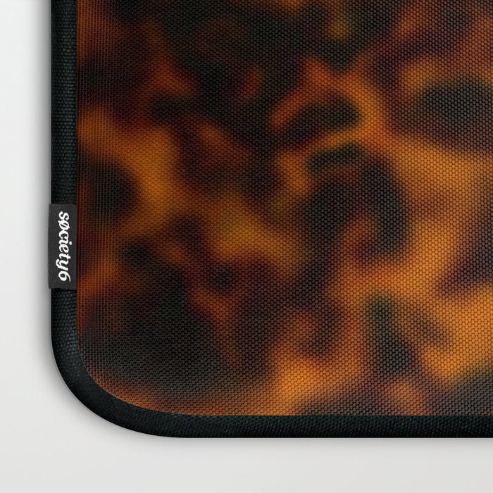 Tortoiseshell amber pattern  Laptop Sleeve Gallery Image 3
