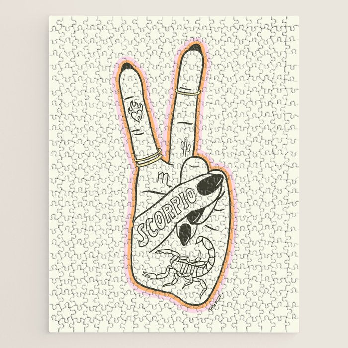 SCORPIO HAND Jigsaw Puzzle Gallery Image 1