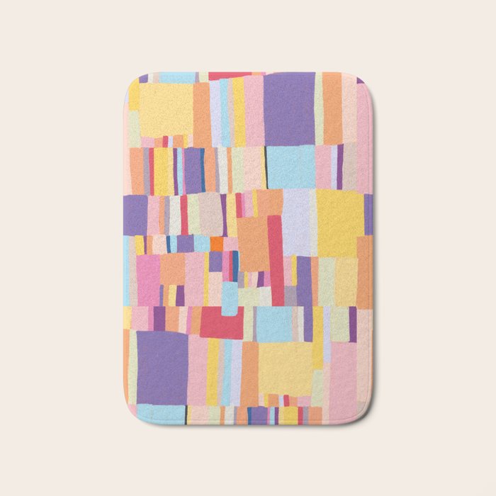Colour play II Bath Mat Gallery Image 1