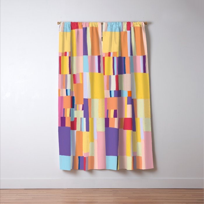 Colour play II Window Curtain Gallery Image 3