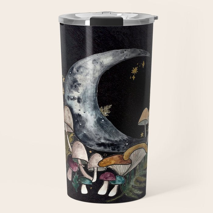 Mushroom Moon Travel Mug Gallery Image 1