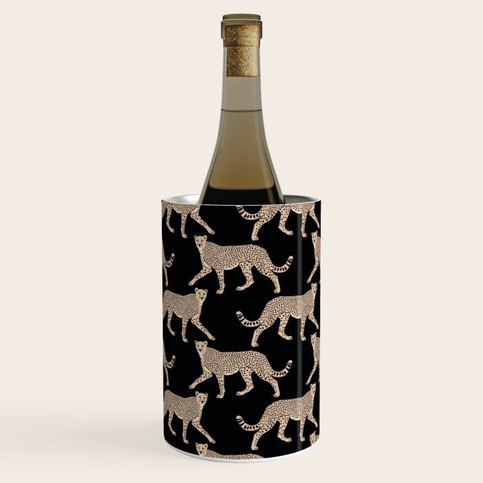 Walking Cheetahs 9 Wine Chiller Gallery Image 1