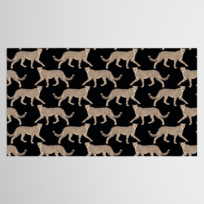 Walking Cheetahs 9 Tablecloth Gallery Image 2