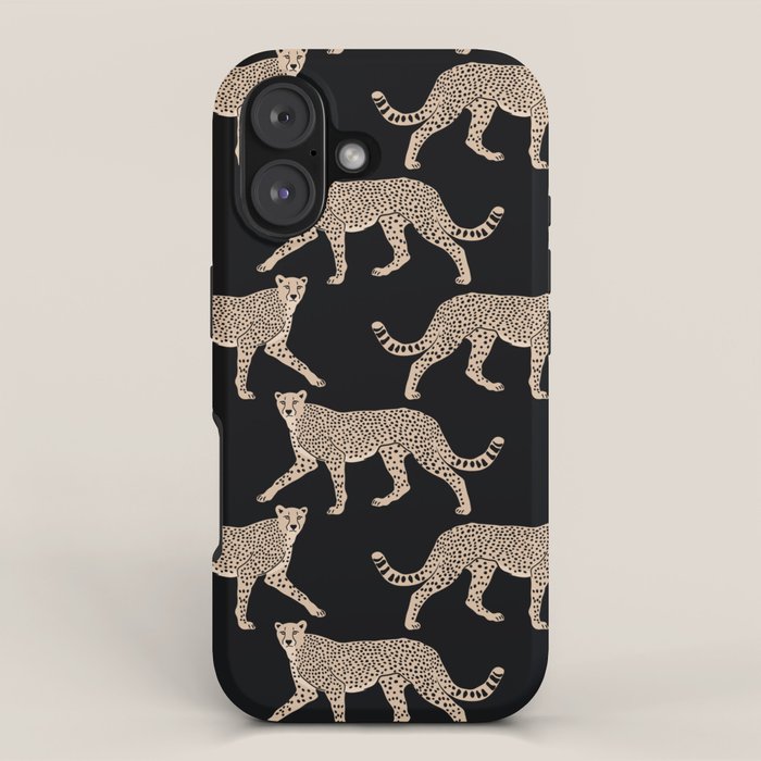 Walking Cheetahs 9 iPhone Case Gallery Image 1