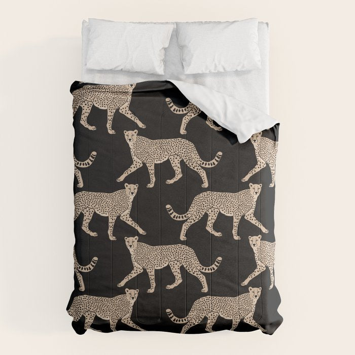 Walking Cheetahs 9 Comforter Gallery Image 6