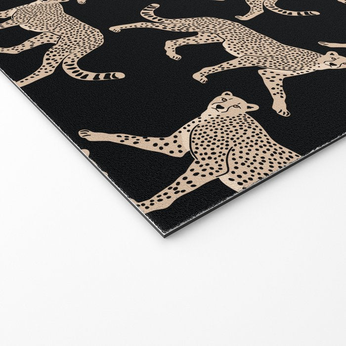Walking Cheetahs 9 Welcome Mat Gallery Image 2