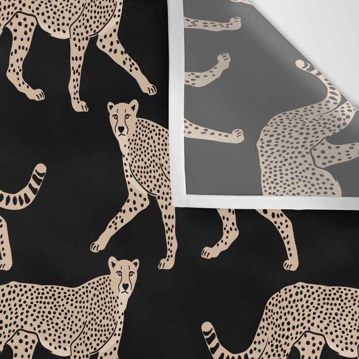 Walking Cheetahs 9 Wall Tapestry Gallery Image 3