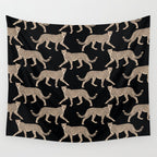Walking Cheetahs 9 Wall Tapestry Gallery Image 4