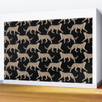 Walking Cheetahs 9 Wall Mural Gallery Image 2