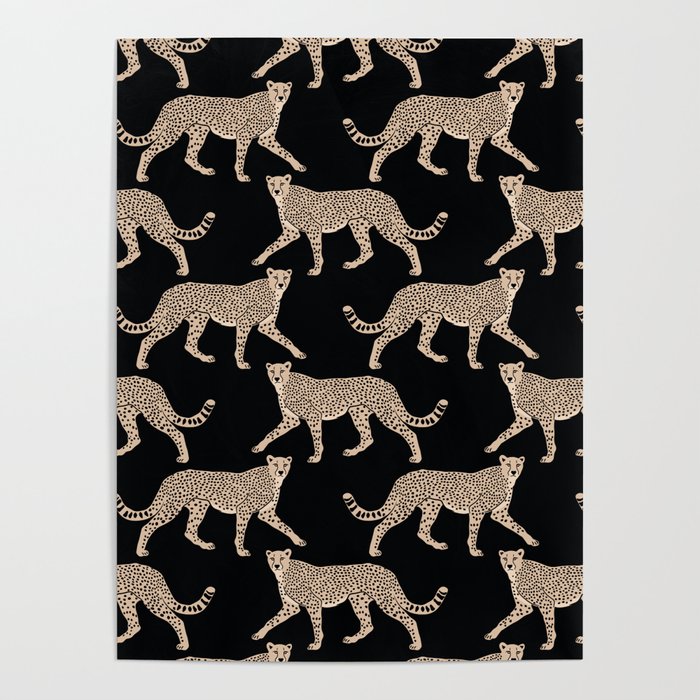 Walking Cheetahs 9 Poster Gallery Image 4