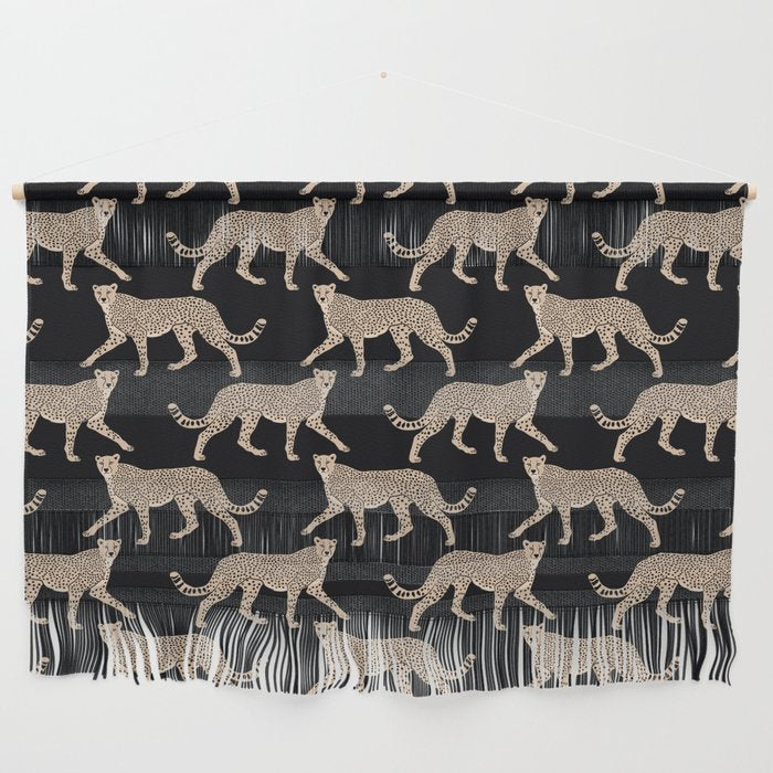 Walking Cheetahs 9 Wall Hanging Gallery Image 1
