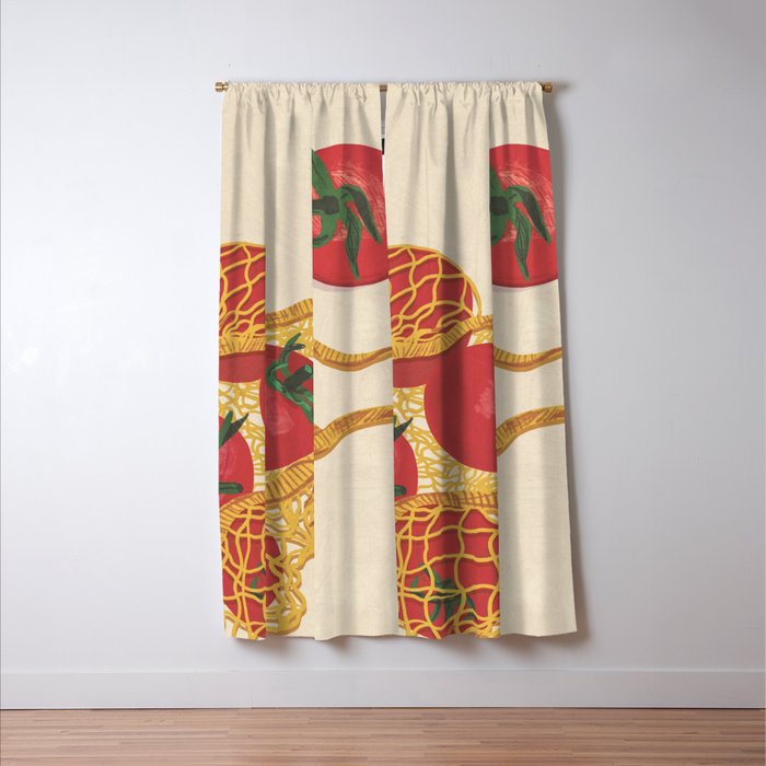 Tomatoes Window Curtain Gallery Image 3