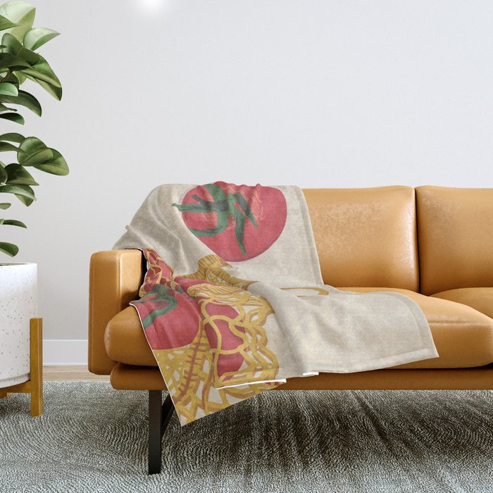 Tomatoes Throw Blanket Gallery Image 1
