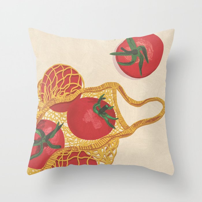 Tomatoes Throw Pillow Gallery Image 6