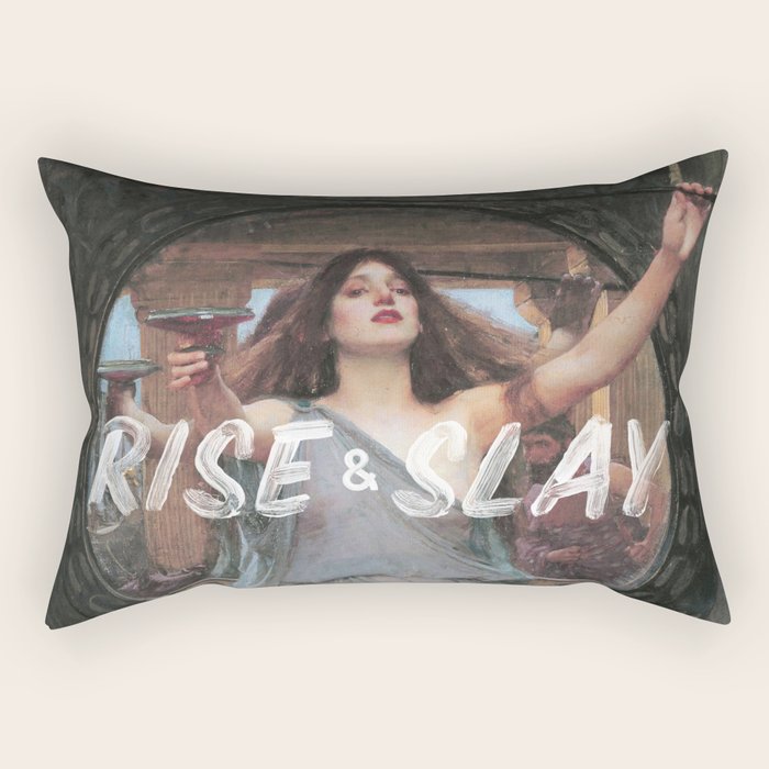 Rise and Slay Rectangular Pillow Gallery Image 1