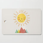 Sunny - Let's go outside Cutting Board Gallery Image 1
