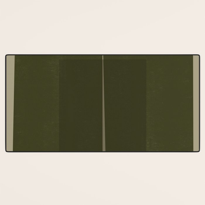 Green Paper Cut No2. Desk Mat Gallery Image 3