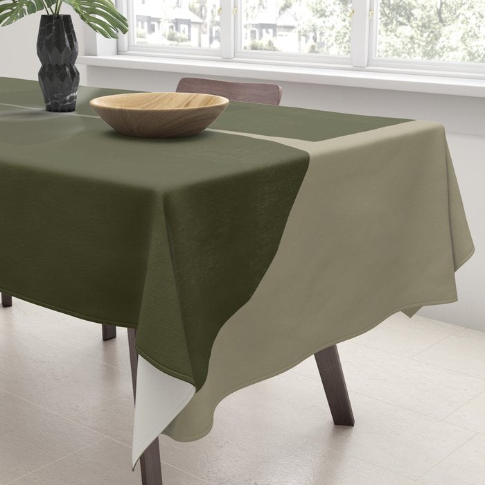 Green Paper Cut No2. Tablecloth Gallery Image 3