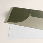 Green Paper Cut No2. Wrapping Paper Gallery Image 2