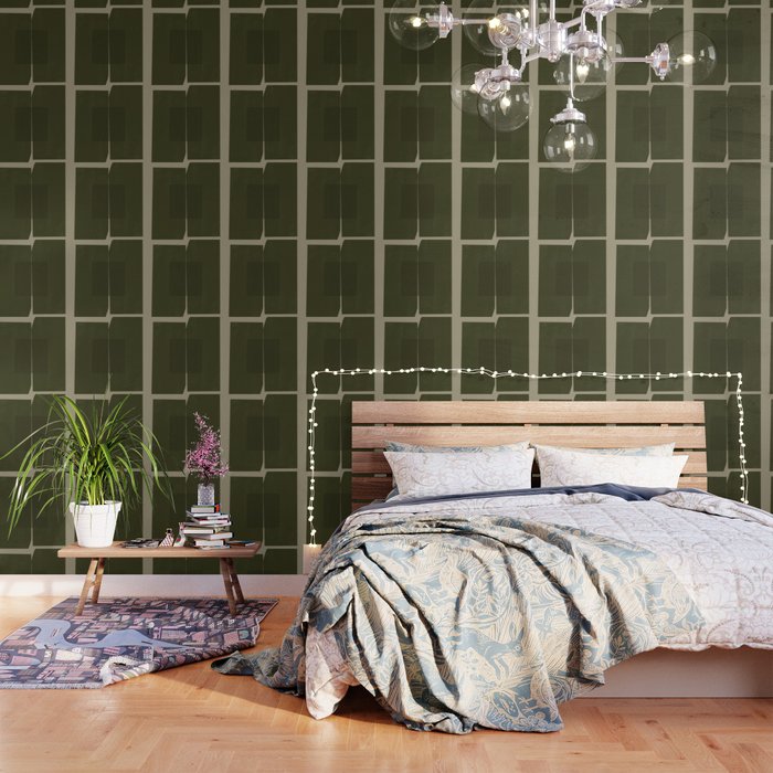 Green Paper Cut No2. Wallpaper Gallery Image 1