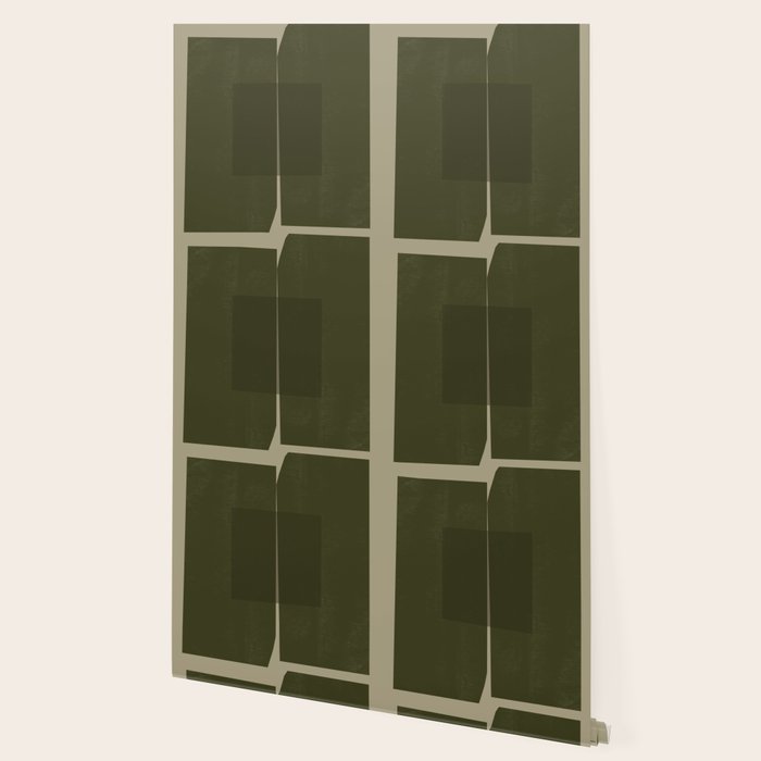 Green Paper Cut No2. Wallpaper Gallery Image 2