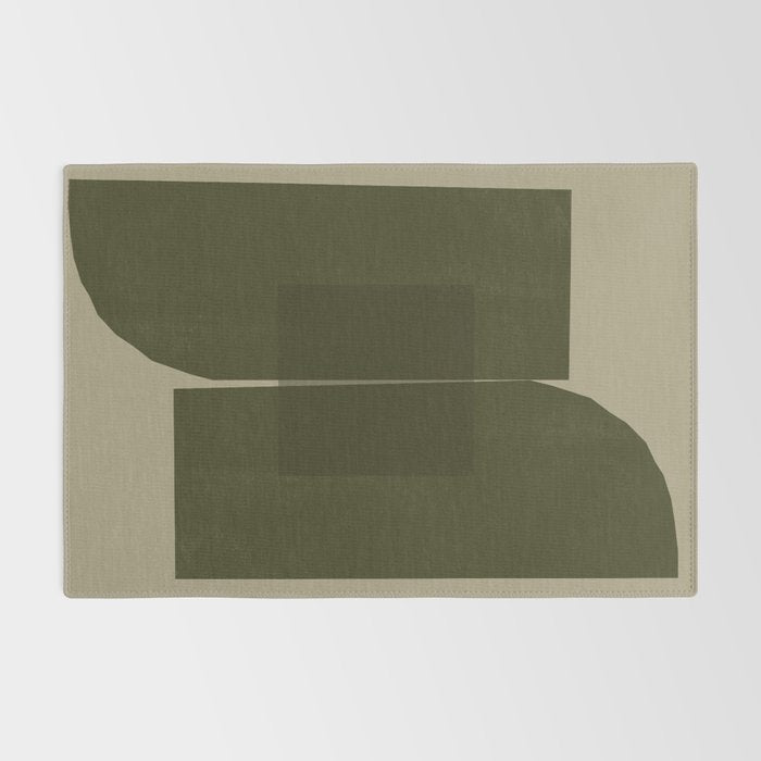 Green Paper Cut No2. Rug Gallery Image 2