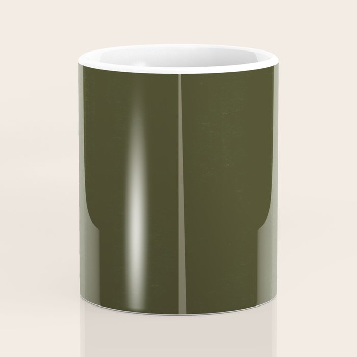 Green Paper Cut No2. Coffee Mug Gallery Image 4