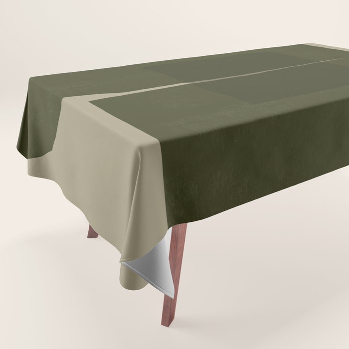 Green Paper Cut No2. Tablecloth Gallery Image 1