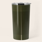 Green Paper Cut No2. Travel Mug Gallery Image 1