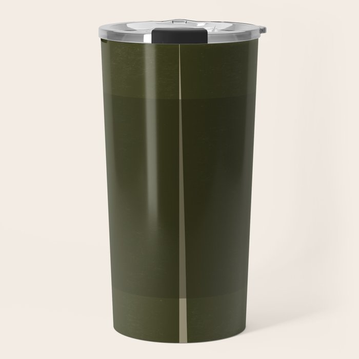 Green Paper Cut No2. Travel Mug Gallery Image 1
