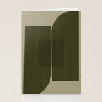 Green Paper Cut No2. Stationery Card Gallery Image 2