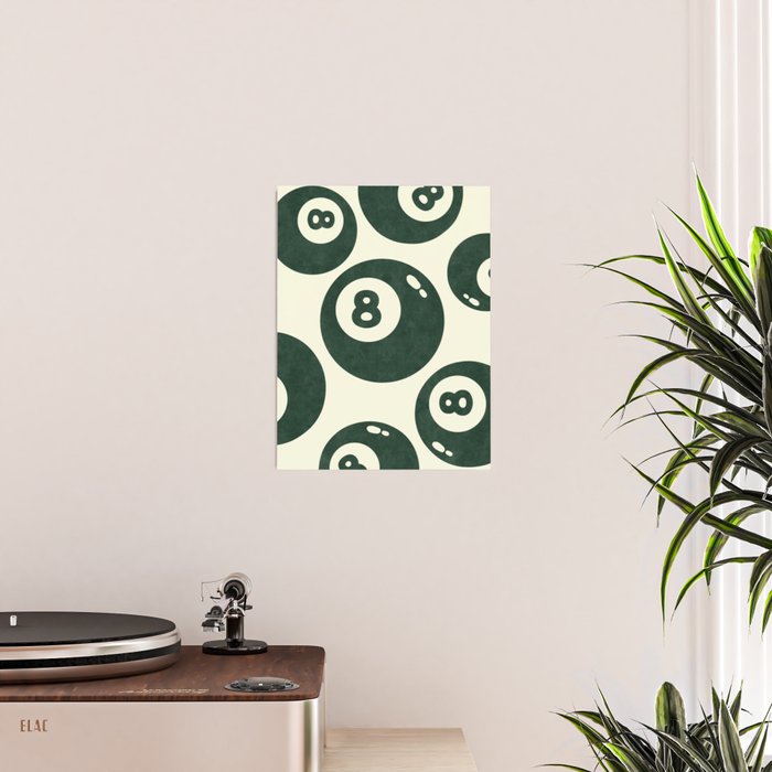 The 8 Ball Clubhouse Old Money Green Poster Gallery Image 2