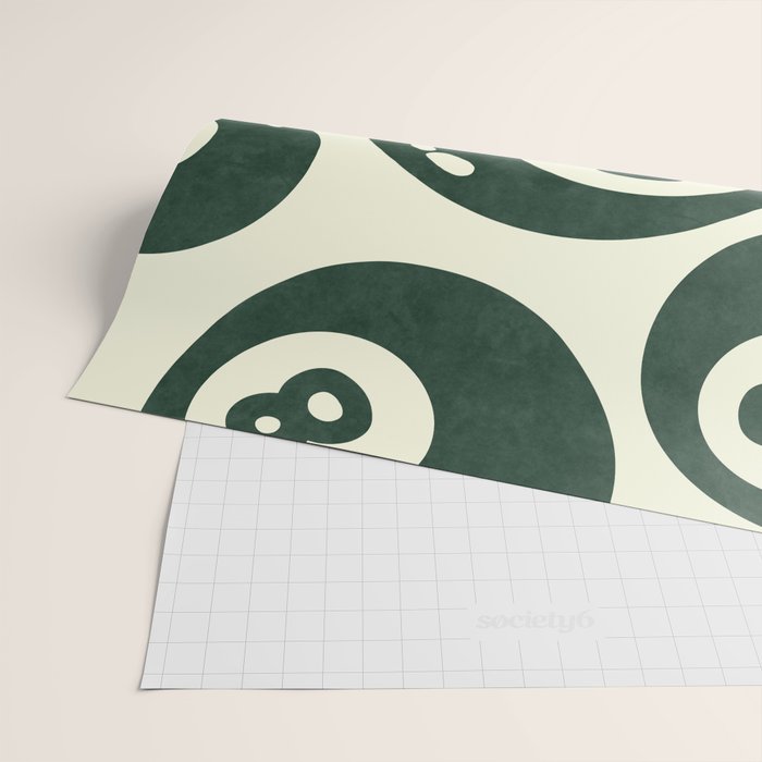 The 8 Ball Clubhouse Old Money Green Wrapping Paper Gallery Image 2