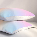 Iridescent Series 01, Pastel Gradient Holograph Energy, Aura Spiritual Vibrant Minimal, Abstract Aesthetic Bohemian Pillow Sham Gallery Image 3