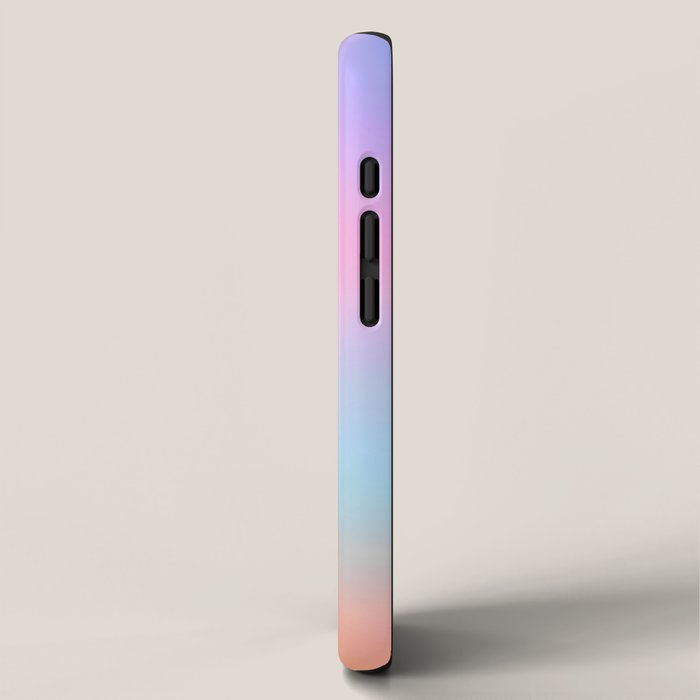 Iridescent Series 01, Pastel Gradient Holograph Energy, Aura Spiritual Vibrant Minimal, Abstract Aesthetic Bohemian iPhone Case Gallery Image 2