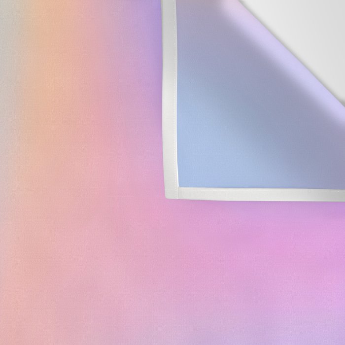 Iridescent Series 01, Pastel Gradient Holograph Energy, Aura Spiritual Vibrant Minimal, Abstract Aesthetic Bohemian Wall Tapestry Gallery Image 3