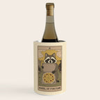 Wheel of Fortune - Raccoons Tarot Wine Chiller Gallery Image 1