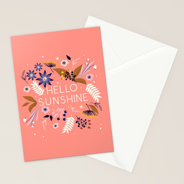 Hello Sunshine Stationery Card Gallery Image 2