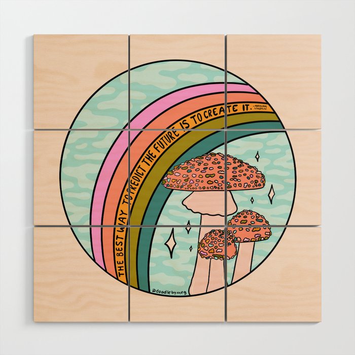 Predict the Future Wood Wall Art Gallery Image 1