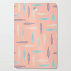 Sardines on Pink Cutting Board Gallery Image 1