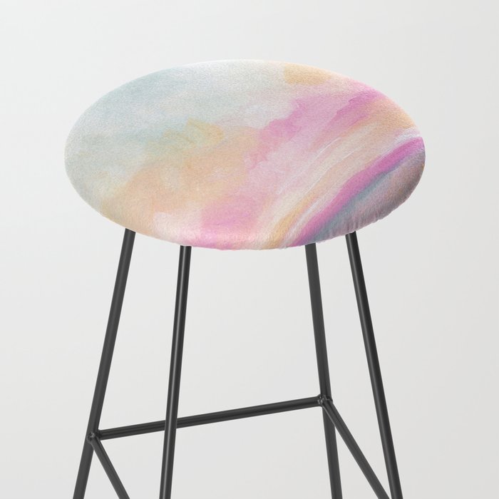 Peace, Love & Joy - Tropical Ocean Seascape Stool Gallery Image 2