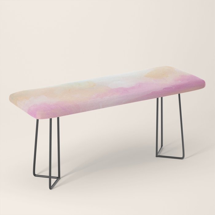 Peace, Love & Joy - Tropical Ocean Seascape Bench Gallery Image 1