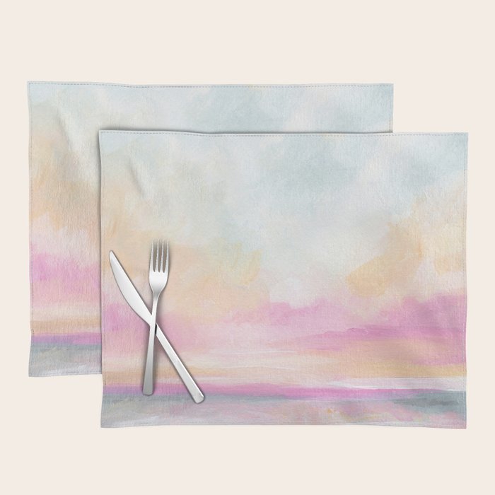 Peace, Love & Joy - Tropical Ocean Seascape Placemat Gallery Image 1