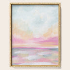 Peace, Love & Joy - Tropical Ocean Seascape Serving Tray Gallery Image 1